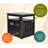 ECOFLEX XL Cat Litter Box Enclosure End Table in Black-1944119944