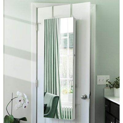 Armoire à bijoux avec miroir