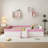 Floor Upholstered Kids Bed With Stairs-106588487-111571518