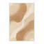 Tapis moelleux moelleux à motif abstrait éclectique brun Adlai-464530856