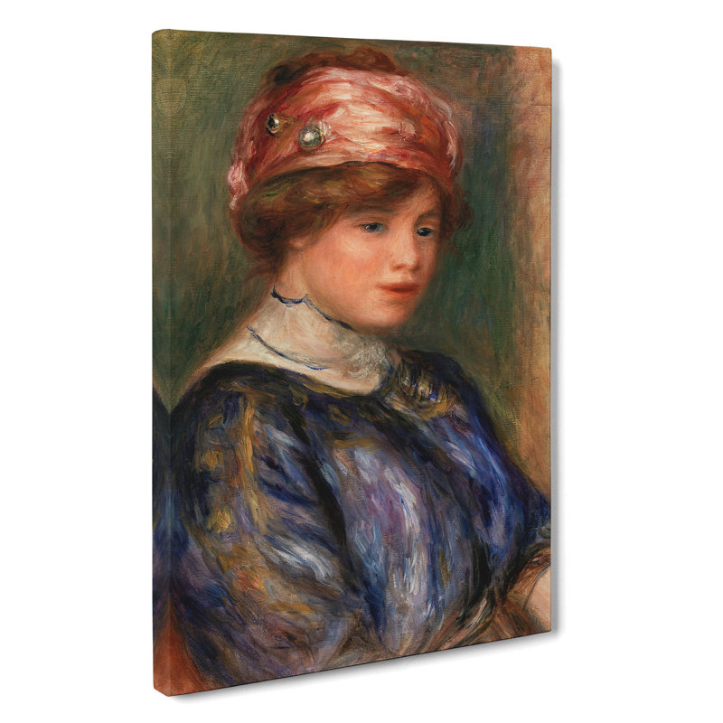 Portrait of a Woman Vol.2 by Pierre-Auguste Renoir - Wrapped Canvas, 91cm H x 60cm W x 3cm D