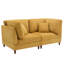 2 Seater Corduroy Sofa-1497992338