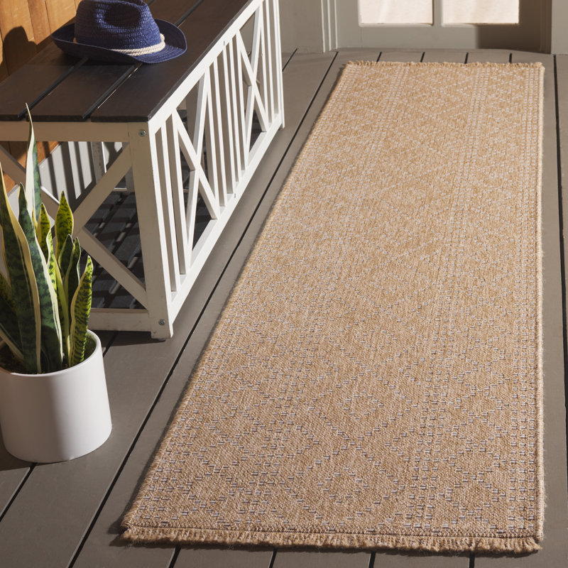 Leonara Retreat Performance Geometric Rug, Runner 2'2" x 8'