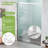 44"-48" W x 76" H Double Sliding Semi-Frameless Shower Door with 5/16" (8mm) Crystal Clear Tempered Glass-123231455