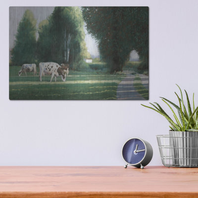 «Grazing» par Wellington Studio, art mural en métal