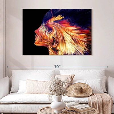 Profil abstrait dynamique Leisha