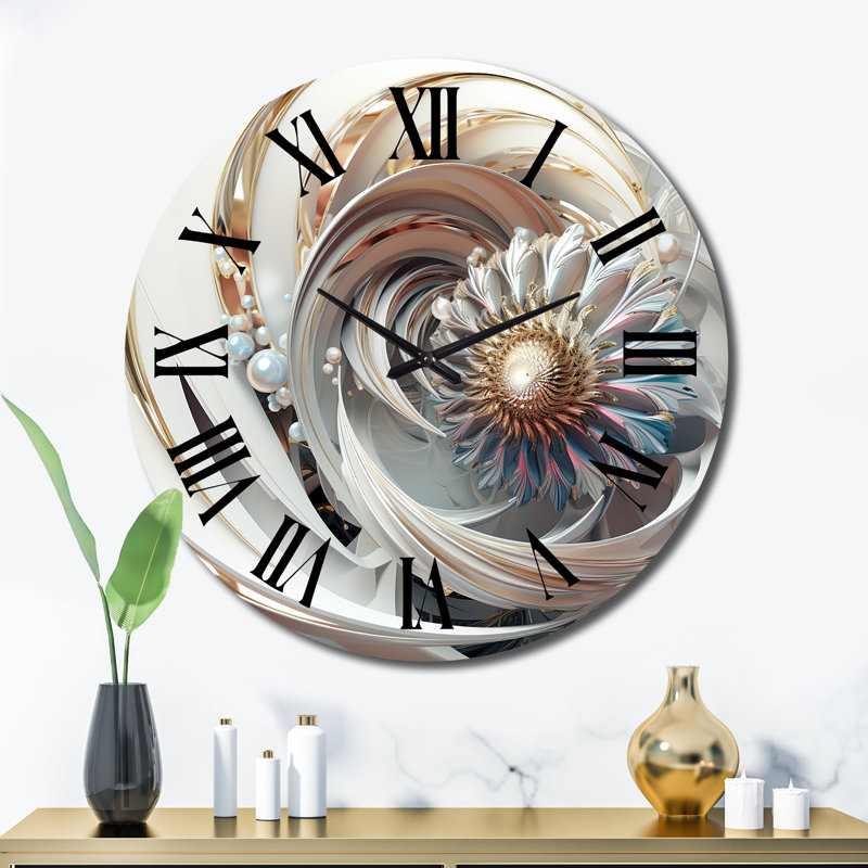 Horloge murale Cosmic Fractal, Très grand
