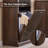 Modern Tilted Laundry Basket Cabinet