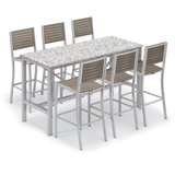 Outdoor 7 - Piece Bar Height Dining Set