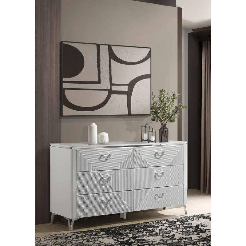 Commode 6 tiroirs Ibala