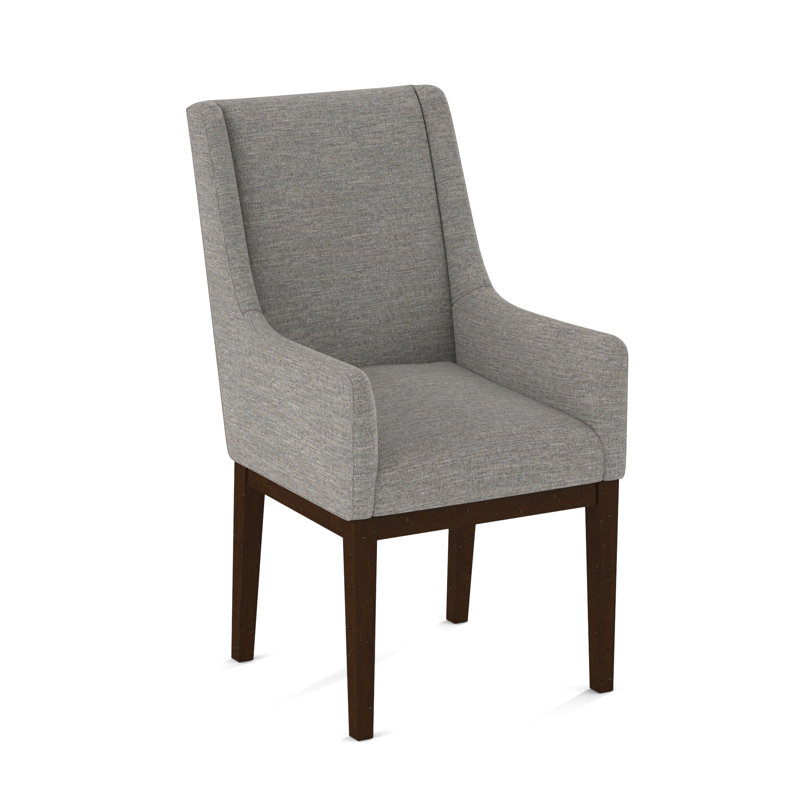 Upholstered Arm Chair, 61630-74, Black