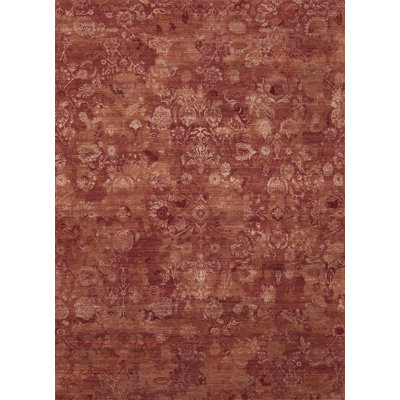 Paradise Hand Knotted Damask Area Rug