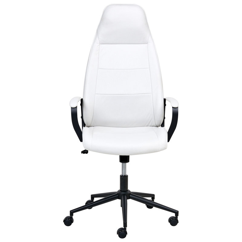Office Chair Swivel Fabric, Off White