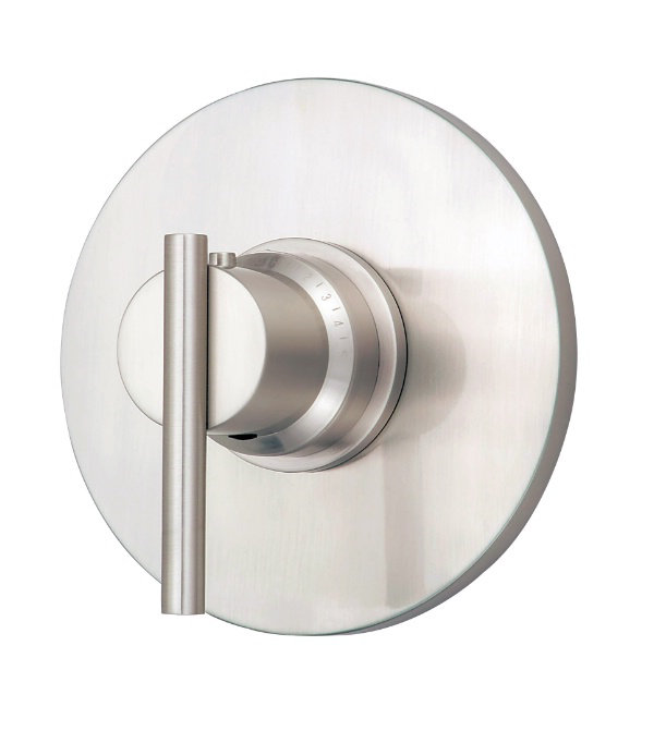 Garniture de robinet de douche thermostatique Parma, Nickel brossé