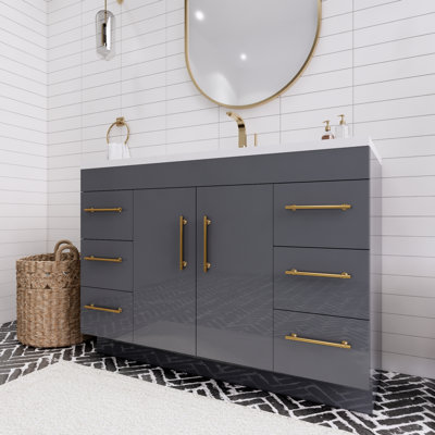 Meuble-lavabo simple l 48 po Spring