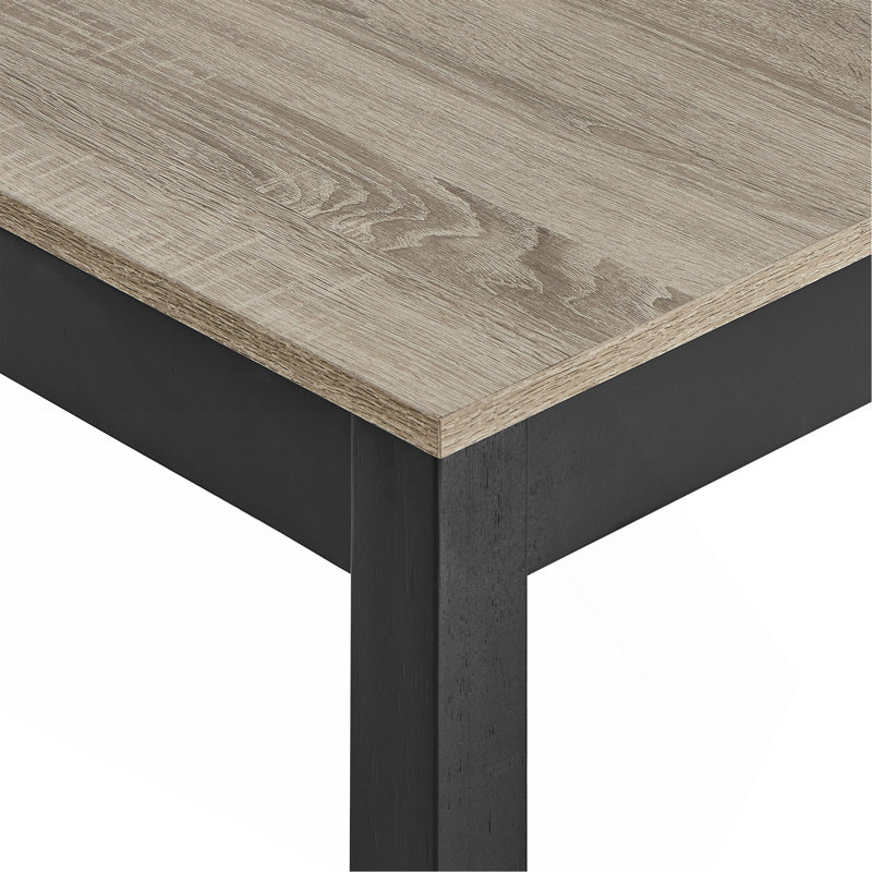 Ensemble de salle à manger 5 pièces 5 pièces Table rectangulaire