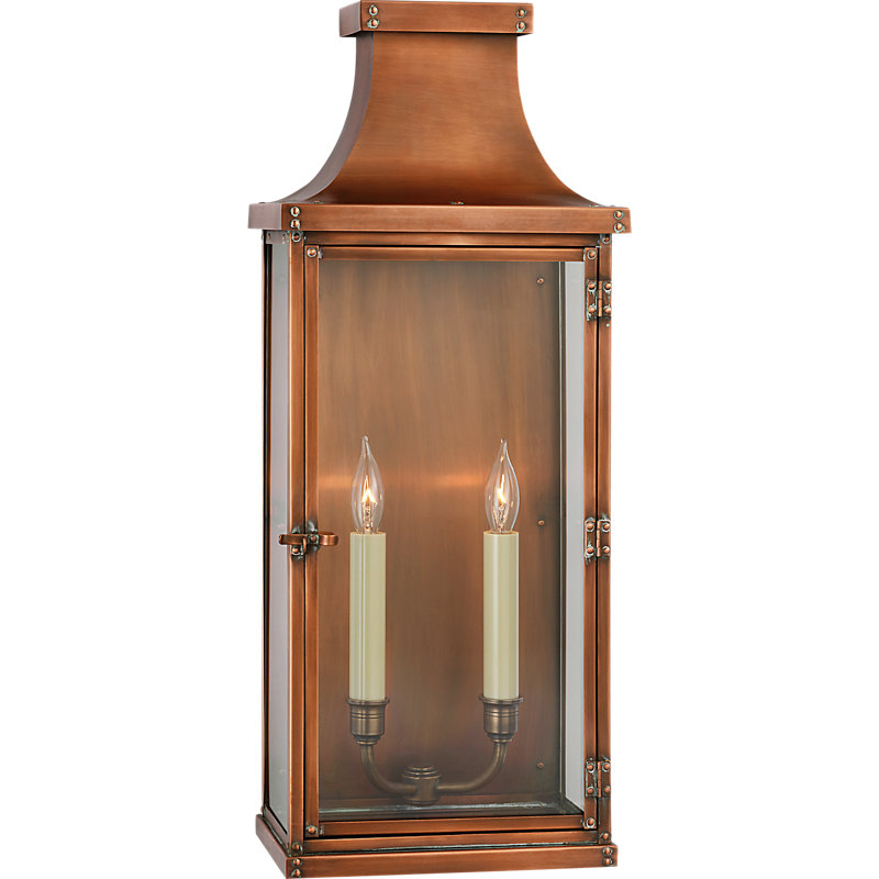 Chapman & Myers Bedford 3/4 Lantern, 24" H x 9.75" W x 6" D