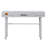 Metal Vanity Desk with One Drawer, White  On-Site