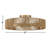 Julep 5-Light Dimmable Steel Semi Flush Mount with Rope Accents