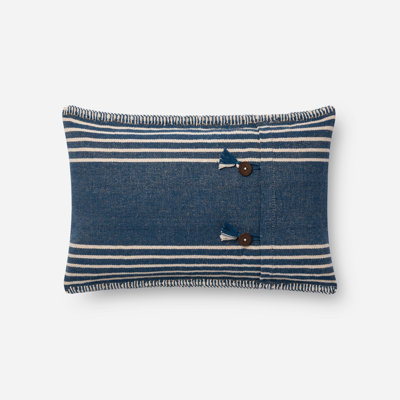 Akers Striped Throw Pillow
