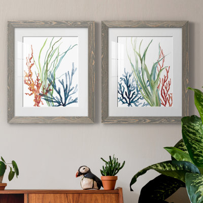 " Ocean Garden I " 2 - Pieces