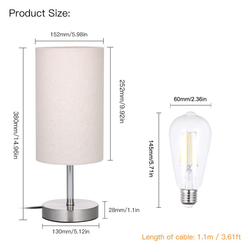 Bourdeilles Metal Table Lamp
