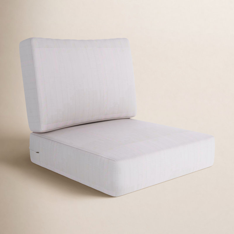 Amala Sunbrella® Outdoor Deep Seating Cushion, Play Snow