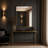 Gold 30 "X40" Rectangular Bathroom Wall Mirror-1512556915-1480127135