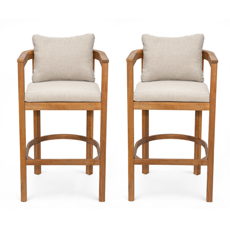 Tabouret de bar Design, Teck
