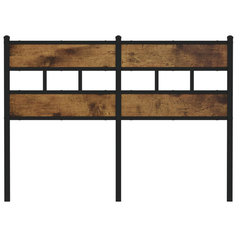 Headboard, Smoked Oak, Double (4'6)