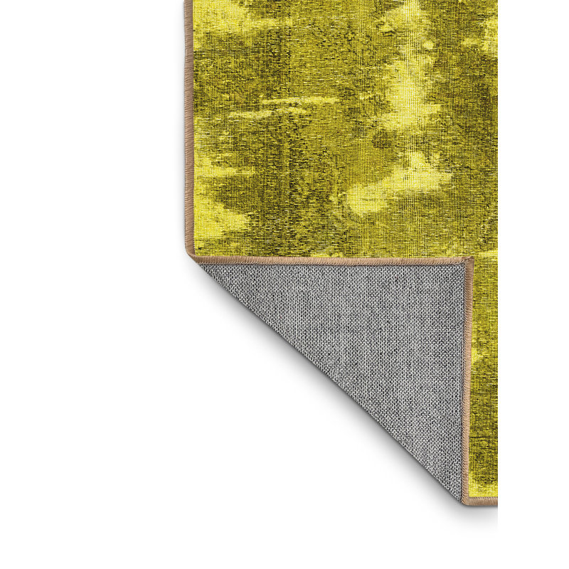 Washable Abstract Indoor Rug, Rectangle 2' x 3'