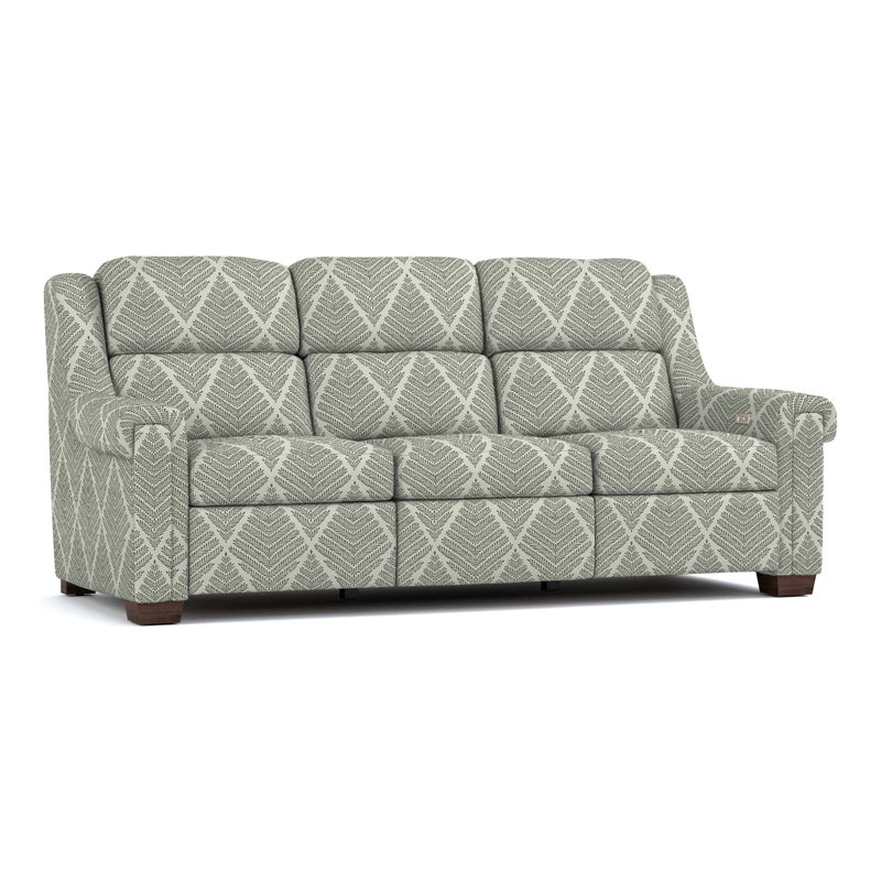 Chester Reclining Sofa, Perigold Emmeline Moss