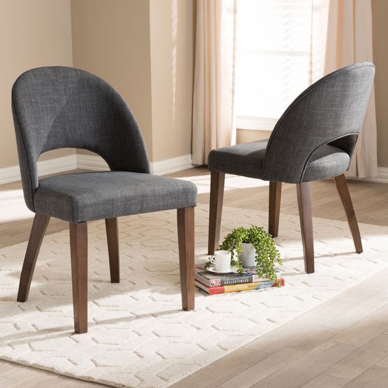 Chaise d'appoint Kingery, Gris foncé