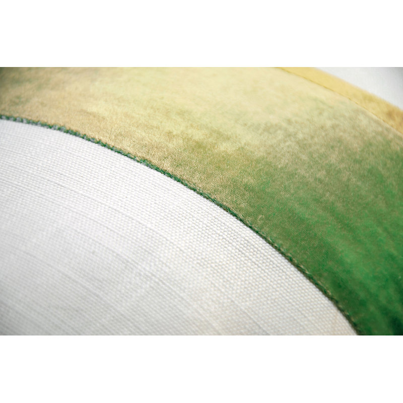 Stripe Lumbar Pillow Cover & Insert, Grass, 12" x 24"