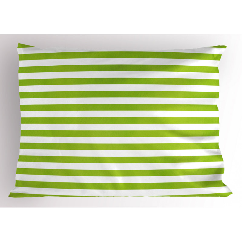 Polyester Striped Sham Set, Twin