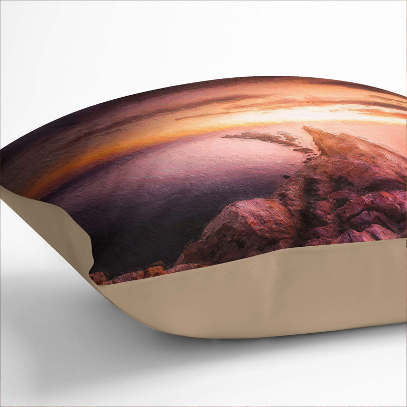 Square Cushion, 55cm H x 55c m W x 20cm D, Stone