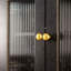 Armoire de rangement avec garde-manger Black Farmhouse