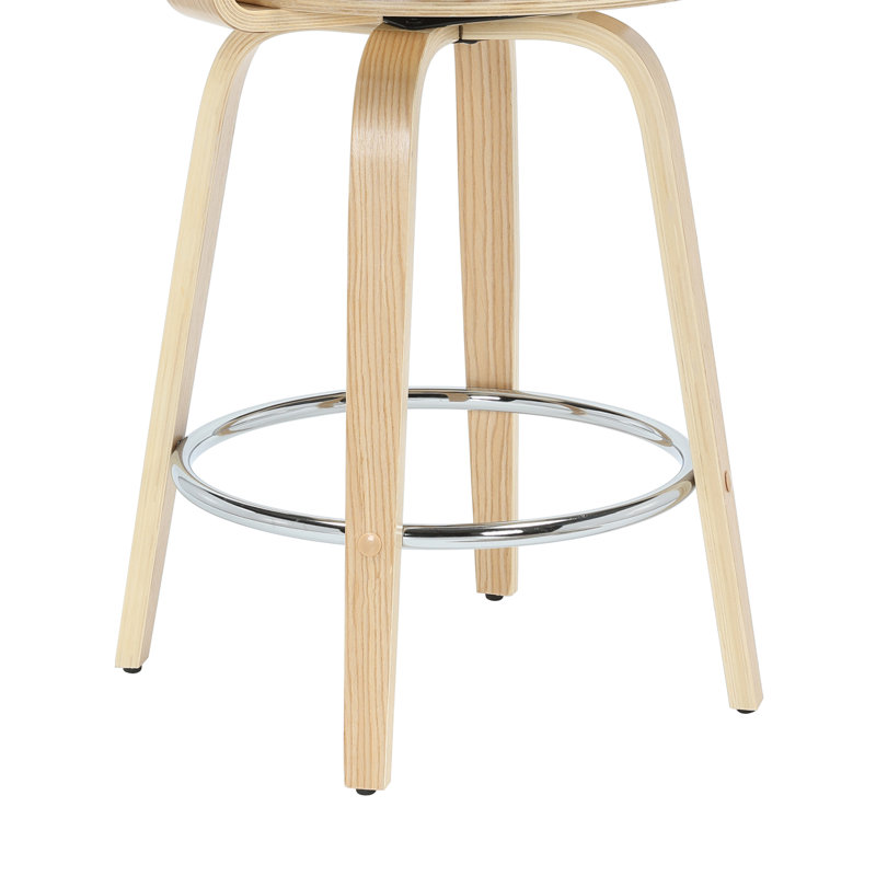 Wessels 36 po Ensemble de 4 tabourets de bar en bois, Vert, 36"