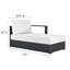 Ensemble de canapé modulaire d'extérieur 2 pièces Modway Tahoe-95616619-95616621