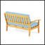 Causeuse + table basse-1112464956