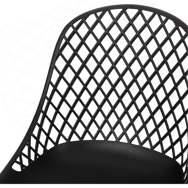 Chaise Lily (ensemble de 4), Noir