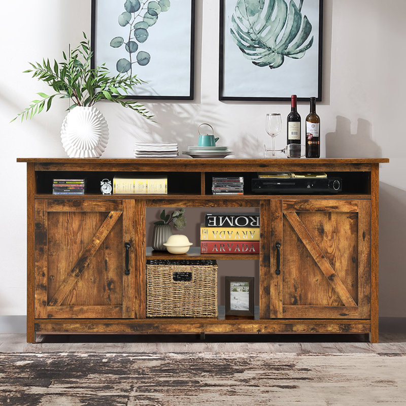 Wauchula Unfinished TV Stand for TVs up to 65"