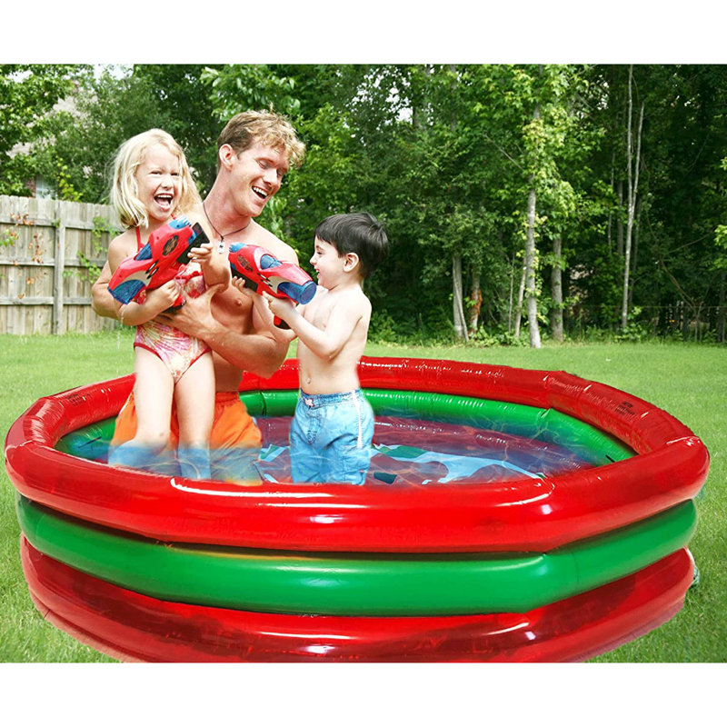 Plastic Round Kiddie Pool 11.75'' H x 59'' W x 59'' L