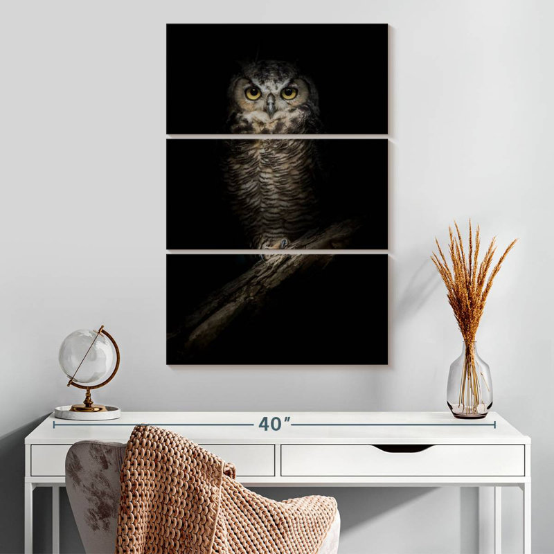Brampt Wise Night Owl, 32" H x 20" W