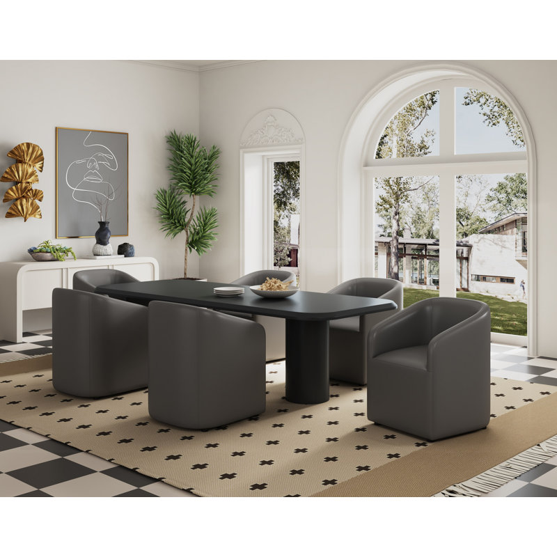 Dirk Arm Chair, Pewter, 2