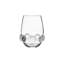Heritage 12 oz. Stemless Wine Glass Assorted