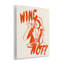 «Wine Not Retro Meal Time», plaque murale par The Prints Vibe