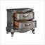 Table de chevet 2 tiroirs Traditional