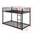 Bunk Bed Low Bunk Bed With Ladder-18588672-54189635