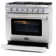 Fan-Assisted 36" 6 cu.ft. Freestanding Gas Range